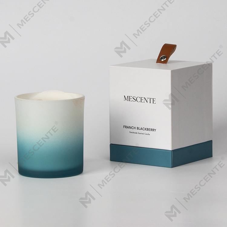 Kecerunan Kaca Es Lilin Soya Wangi Besar