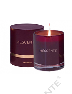 M&S cent Custom Luxury Matte Glass Wick Lilin Wangi 100 Jam, Lilin Label Peribadi Berbau
