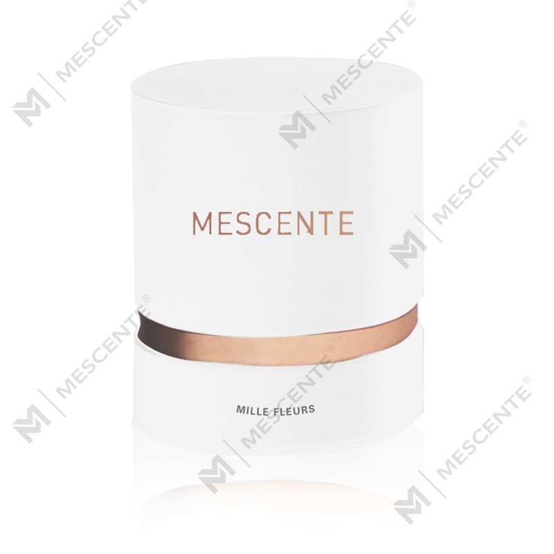 M&S cent Custom Luxury Matte Glass Wick Lilin Wangi 100 Jam, Lilin Label Peribadi Berbau