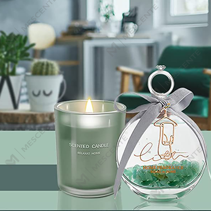 M&S cent Lemon Basil Scented Oil Reed Diffuser dan Set Hadiah Lilin Wangi dengan Tongkat untuk Rumah
