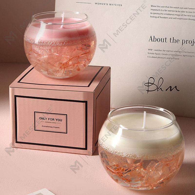 M&S cent High Quality End Home Fragrance Serai Soya Lilin Wangi dalam Kaca