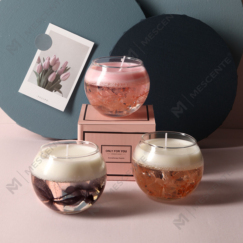 M&S cent High Quality End Home Fragrance Serai Soya Lilin Wangi dalam Kaca