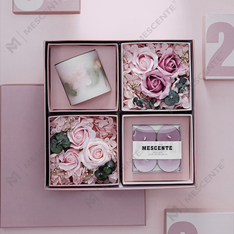 Set Hadiah Lilin Tealight Tealight Mewah Borong M&Scent Mewah Asli