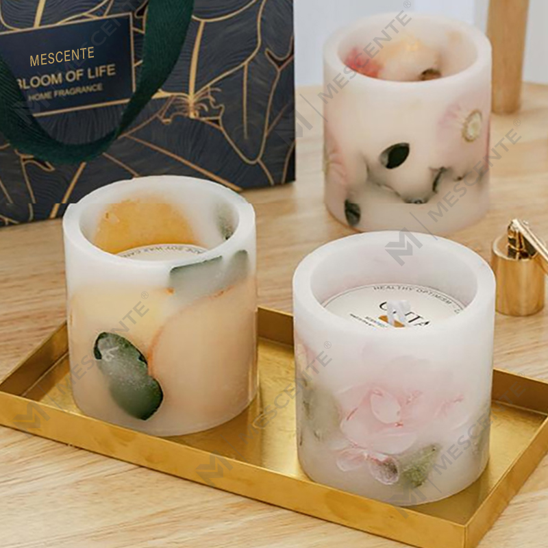 Set Hadiah Lilin Tealight Tealight Mewah Borong M&Scent Mewah Asli