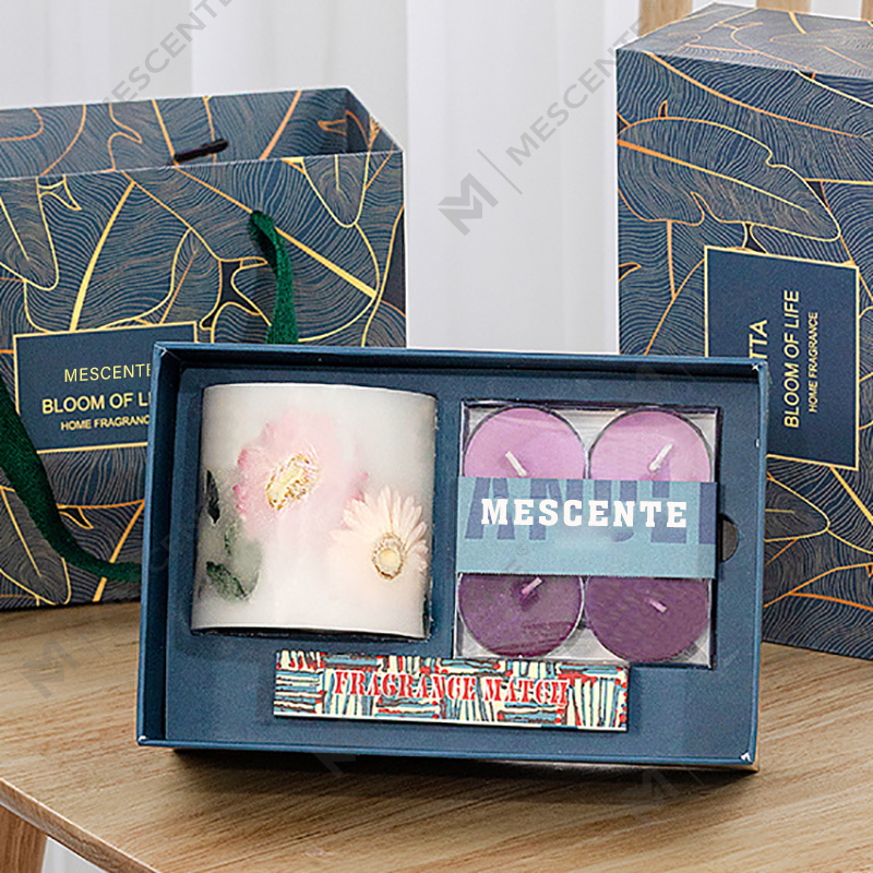 Set Hadiah Lilin Tealight Tealight Mewah Borong M&Scent Mewah Asli