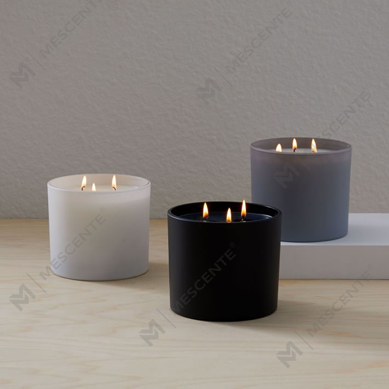 Mescente Large Custom Luxury Private Label Lilin Soya Wangi Secara Pukal
