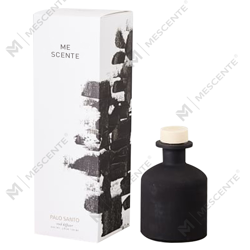 Mescente Luxury 180ml Botol Kaca Tersuai Penyebar Reed Minyak Pati Untuk Hotel