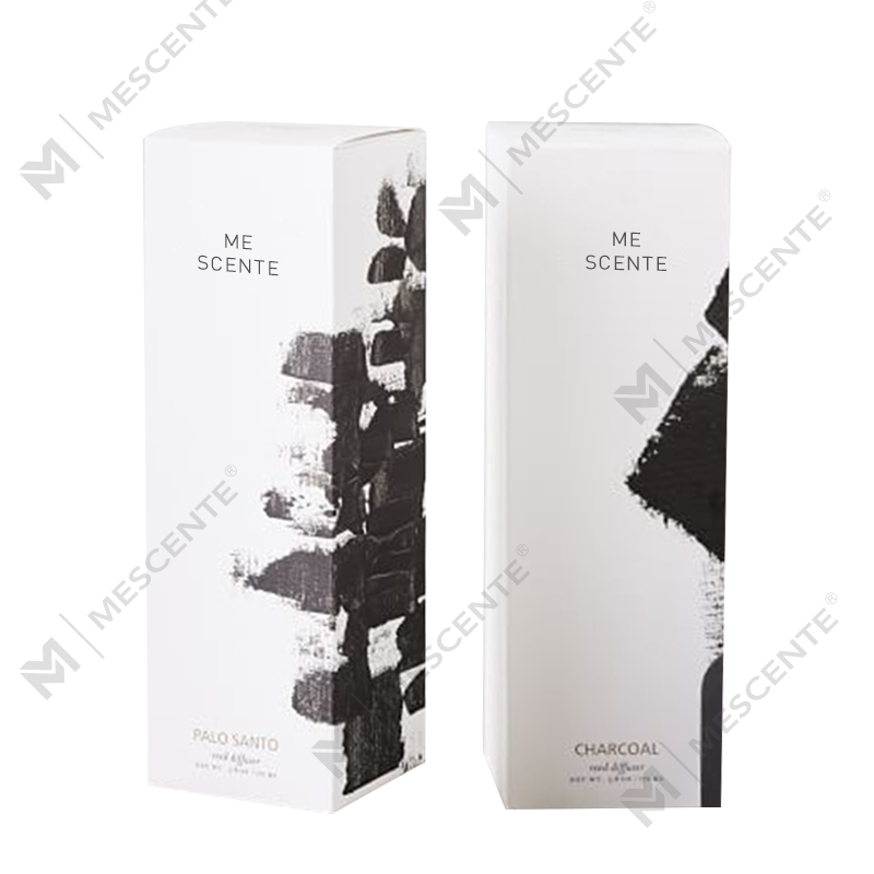 Mescente Luxury 180ml Botol Kaca Tersuai Penyebar Reed Minyak Pati Untuk Hotel