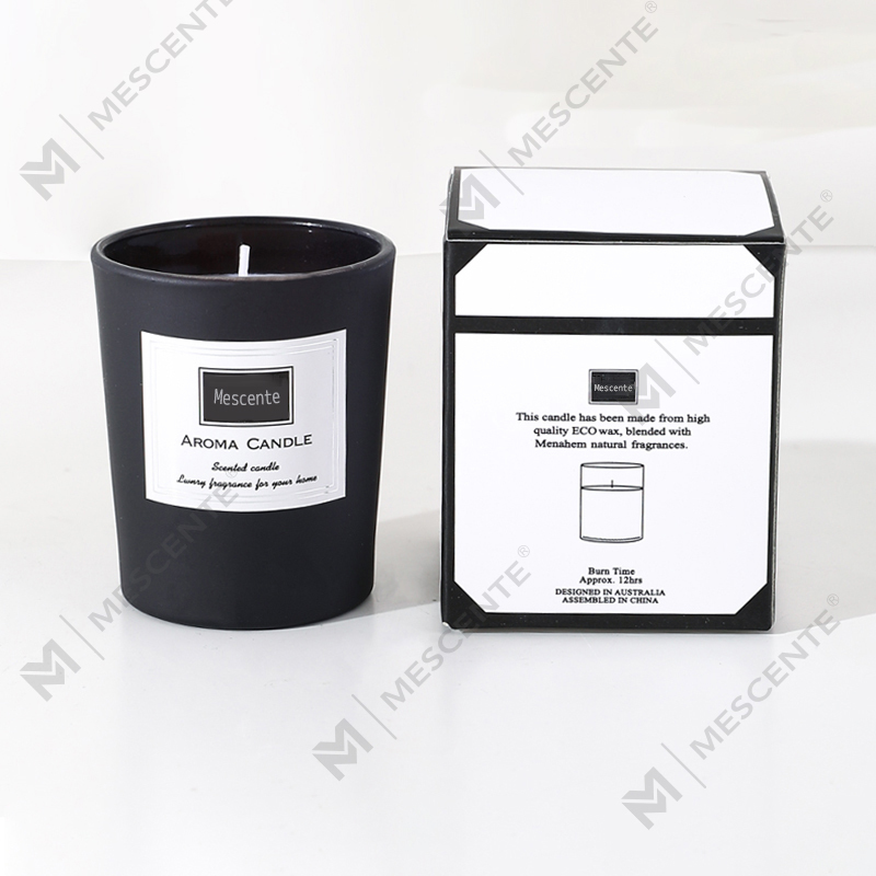 Lilin lilin soya wangi peony tersuai M&Scent, lilin wangi digital