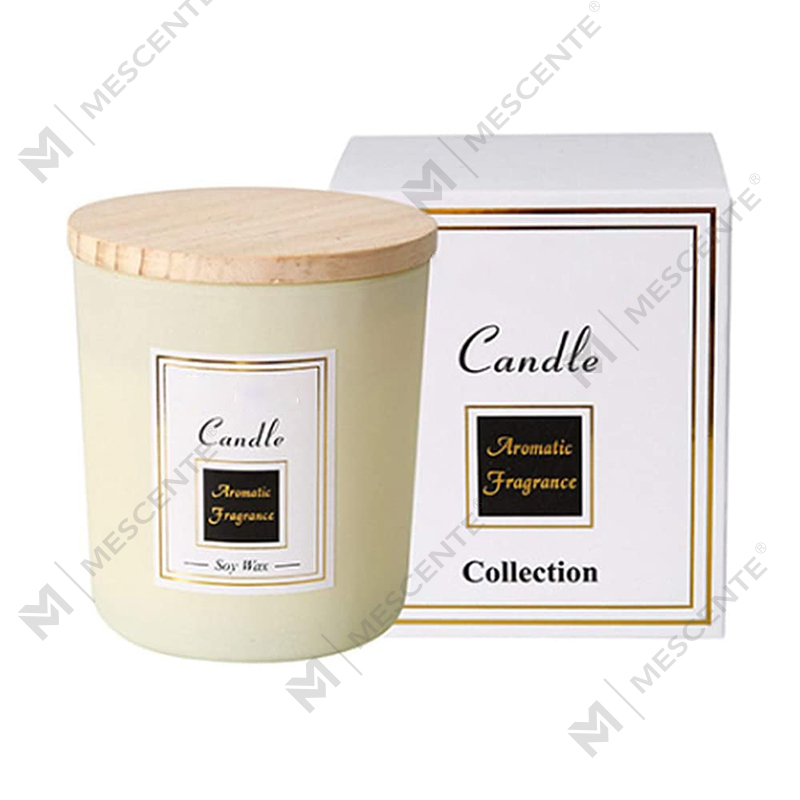 Lilin soya cetakan buatan tangan M&Scent, lilin penghalau nyamuk cendana
