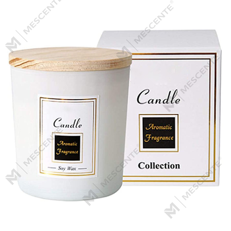 Lilin soya cetakan buatan tangan M&Scent, lilin penghalau nyamuk cendana