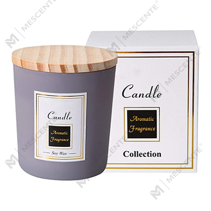 Lilin soya cetakan buatan tangan M&Scent, lilin penghalau nyamuk cendana