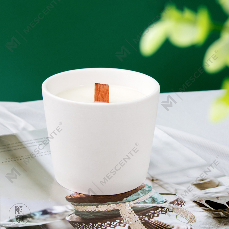Lilin Beraroma Woodwick Berwarna Label Peribadi Berkualiti Tinggi Berkualiti Tinggi Secara Pukal