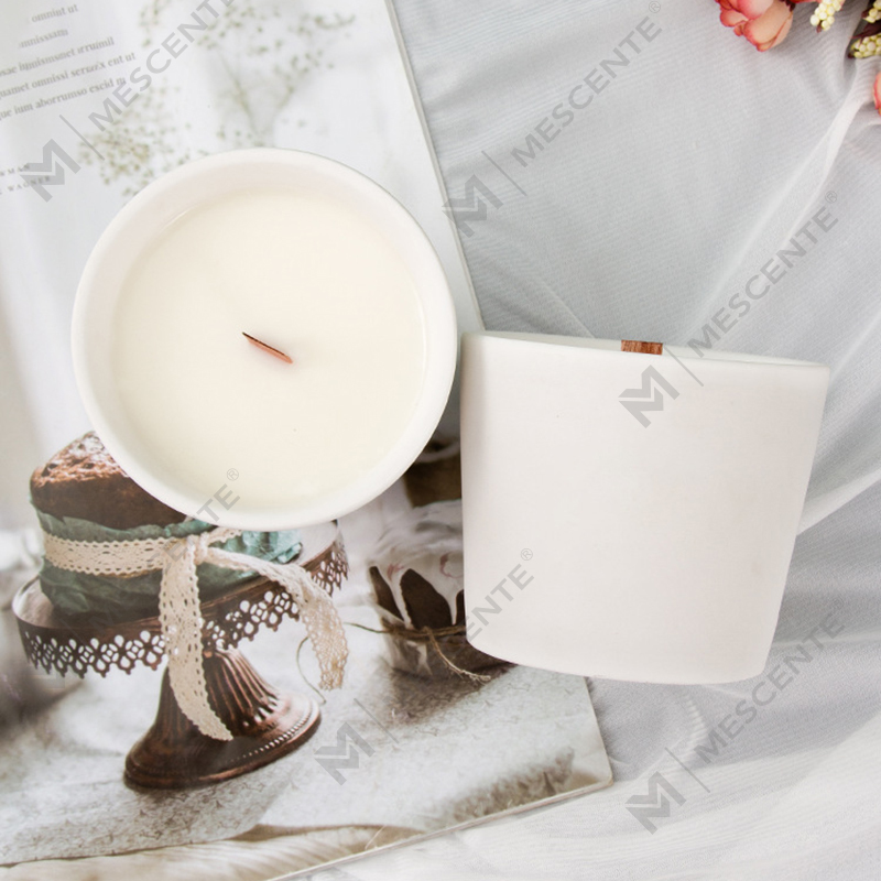 Lilin Beraroma Woodwick Berwarna Label Peribadi Berkualiti Tinggi Berkualiti Tinggi Secara Pukal