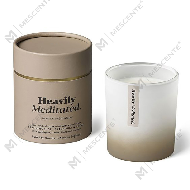 Lilin Wangi Woodwick Berwarna Label Peribadi Mewah Berkualiti Tinggi Disesuaikan Secara Pukal