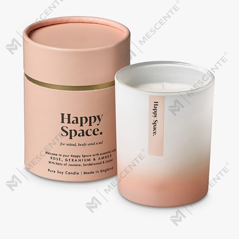 Lilin Wangi Woodwick Berwarna Label Peribadi Mewah Berkualiti Tinggi Disesuaikan Secara Pukal