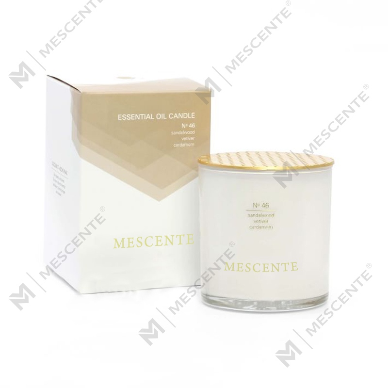 M&Scente Custom Private Label Luxury Fancy Female Adhesive Lilin Besar Wangi