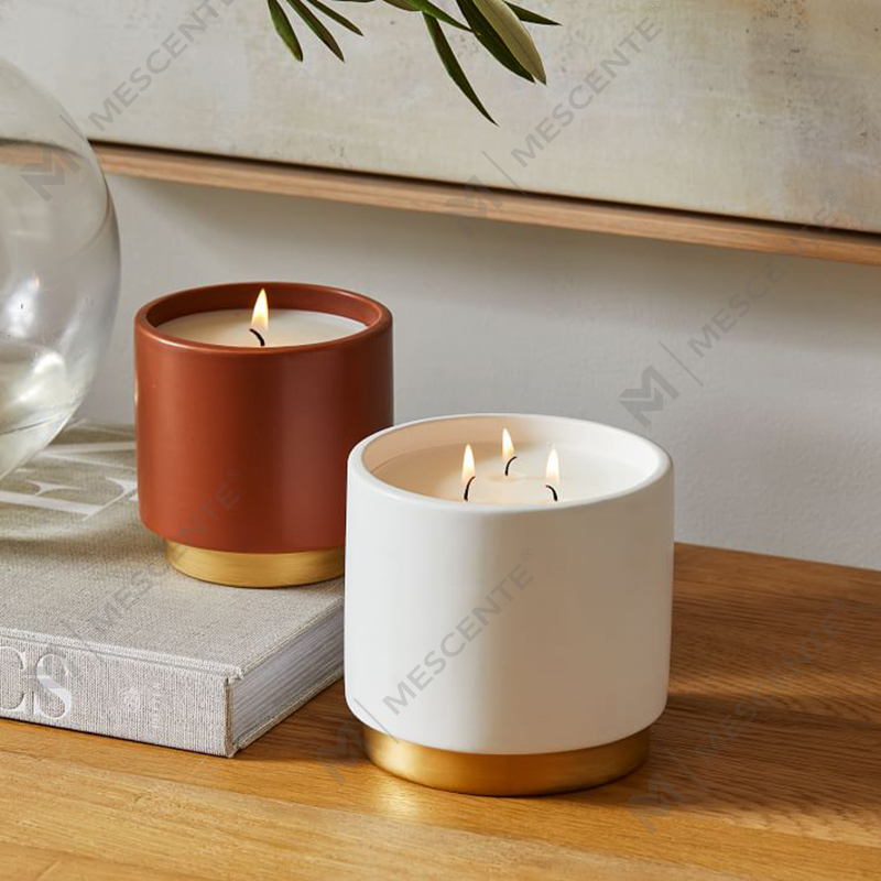 Lilin Wangi Lilin Soya Wax Berwarna Label Peribadi Mewah Berkualiti Tinggi Secara Pukal