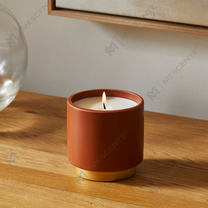 Lilin Wangi Lilin Soya Wax Berwarna Label Peribadi Mewah Berkualiti Tinggi Secara Pukal