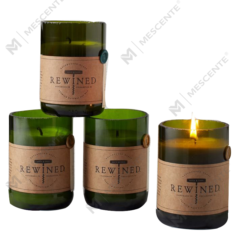 Hiasan Rumah Mewah High End Reka Bentuk Kualiti Terbaik Lilin Wangi Tersuai Dalam Kotak Hadiah