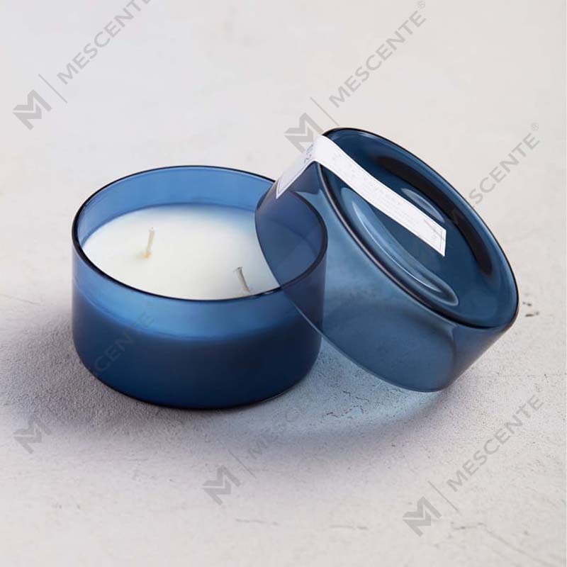 Lilin Canister Bau Relax Label Peribadi Tersuai Kecil Mewah Dengan Tudung