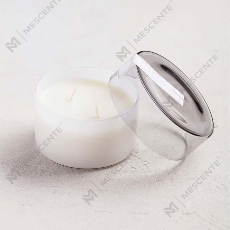 Lilin Canister Bau Relax Label Peribadi Tersuai Kecil Mewah Dengan Tudung