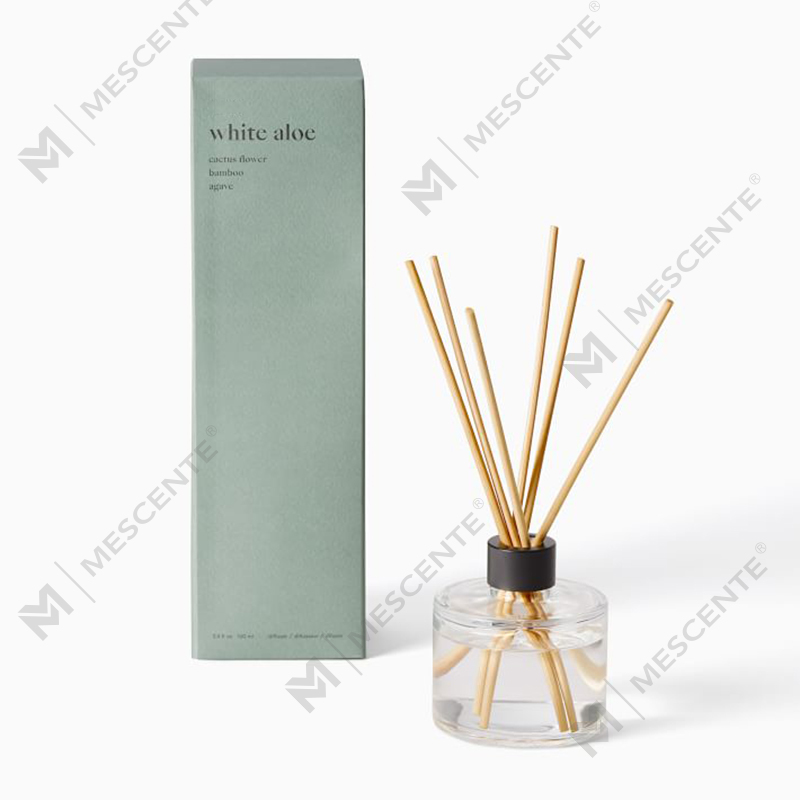 Penyebar buluh bunga label peribadi mewah tersuai M&Scent dengan kotak