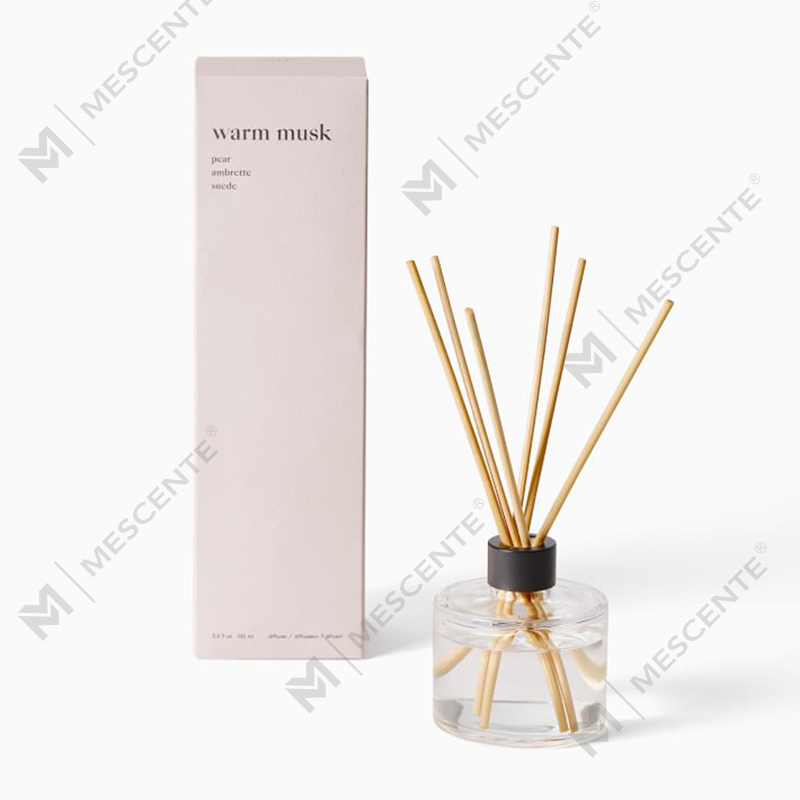 Penyebar buluh bunga label peribadi mewah tersuai M&Scent dengan kotak