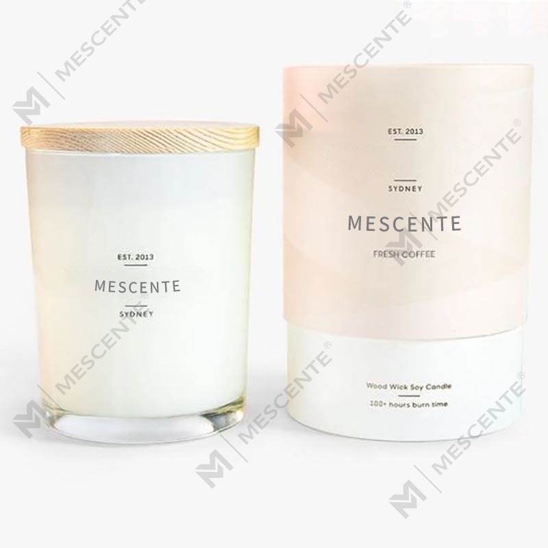 penyesuaian label peribadi lilin soya wangi romantis