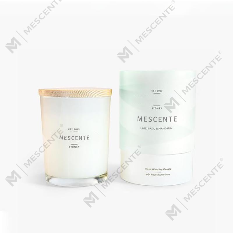 penyesuaian label peribadi lilin soya wangi romantis