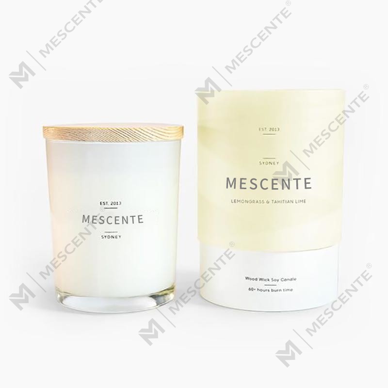 penyesuaian label peribadi lilin soya wangi romantis