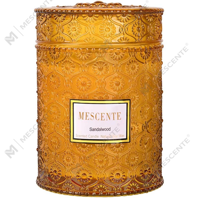 M&S cent Eucalyptus Spearmint Soya Wax Bunga Kering Lilin Spa Bau Bunga Kering