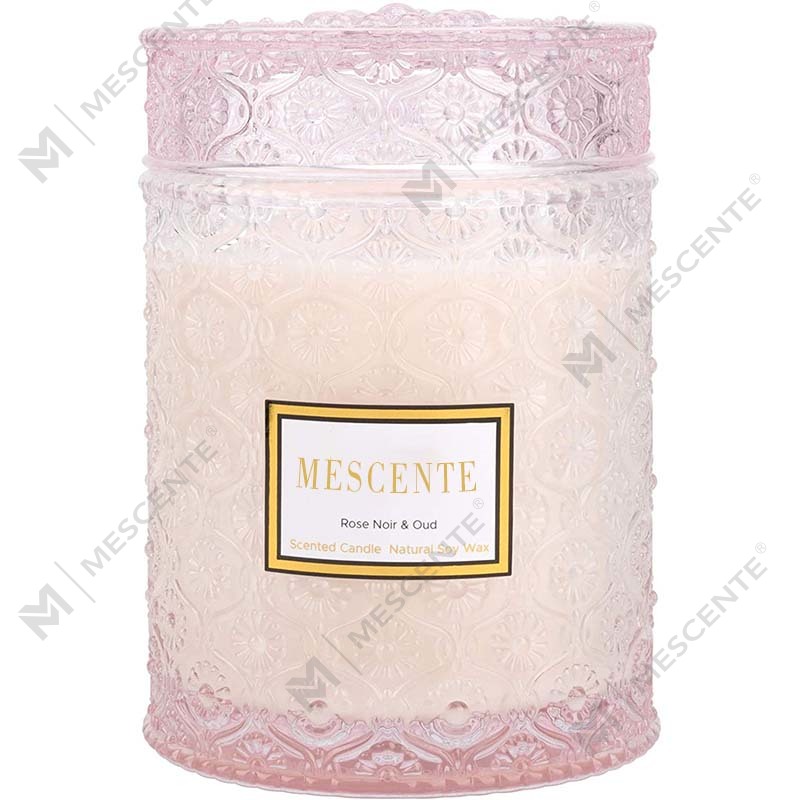 M&S cent Eucalyptus Spearmint Soya Wax Bunga Kering Lilin Spa Bau Bunga Kering
