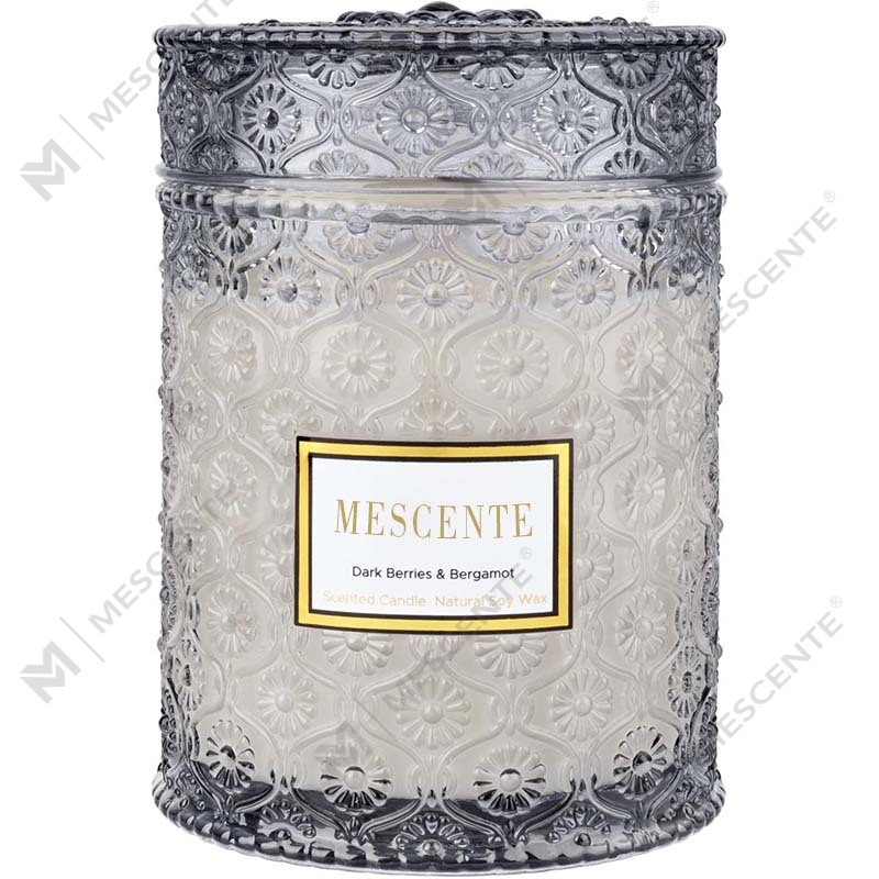 M&S cent Eucalyptus Spearmint Soya Wax Bunga Kering Lilin Spa Bau Bunga Kering