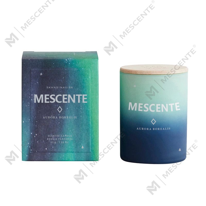 M&Scent Label Peribadi Tersuai Hiasan Rumah Lilin Wangi Dalam Balang Kaca