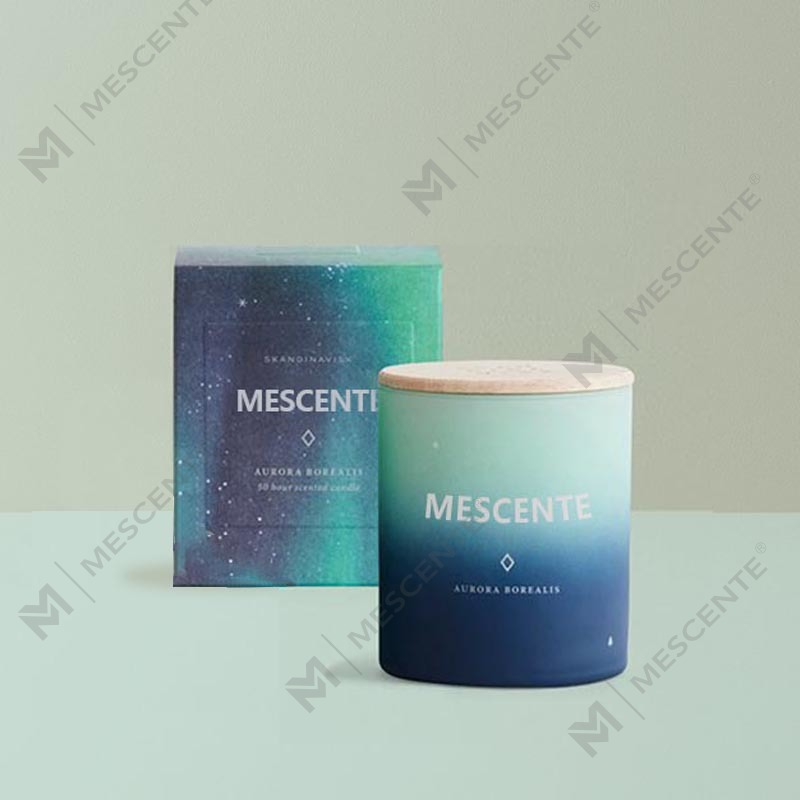 M&Scent Label Peribadi Tersuai Hiasan Rumah Lilin Wangi Dalam Balang Kaca
