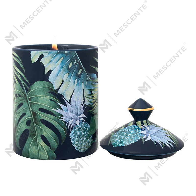 M&Scent Special Design Color Urban Botanics Tumbler Candle dengan Kotak Lipat