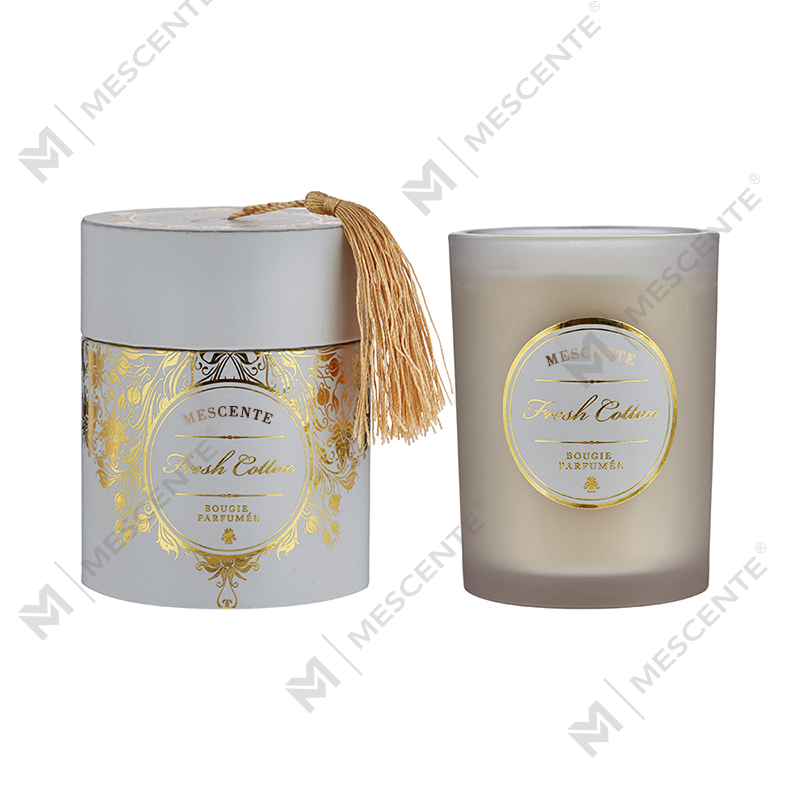 M&Scent Luxury Christmas White Logo Peribadi Lilin Wangi