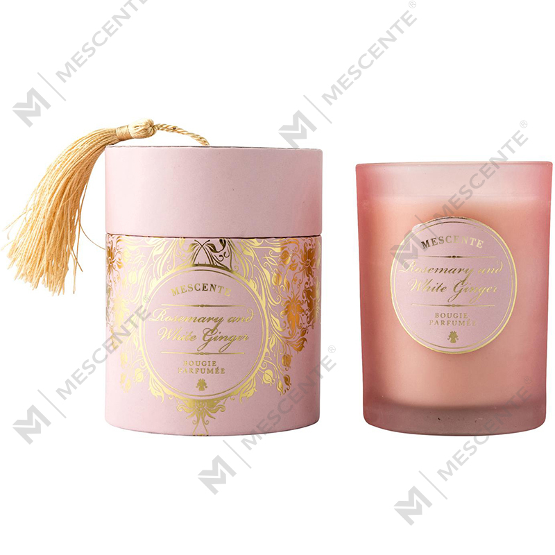 M&Scent Luxury Christmas White Logo Peribadi Lilin Wangi