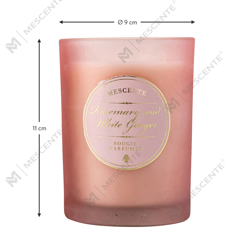 M&Scent Luxury Christmas White Logo Peribadi Lilin Wangi