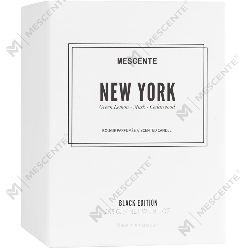 M&Scent Wholesale Luxury Private Label Black Logo Peribadi Lilin Wangi
