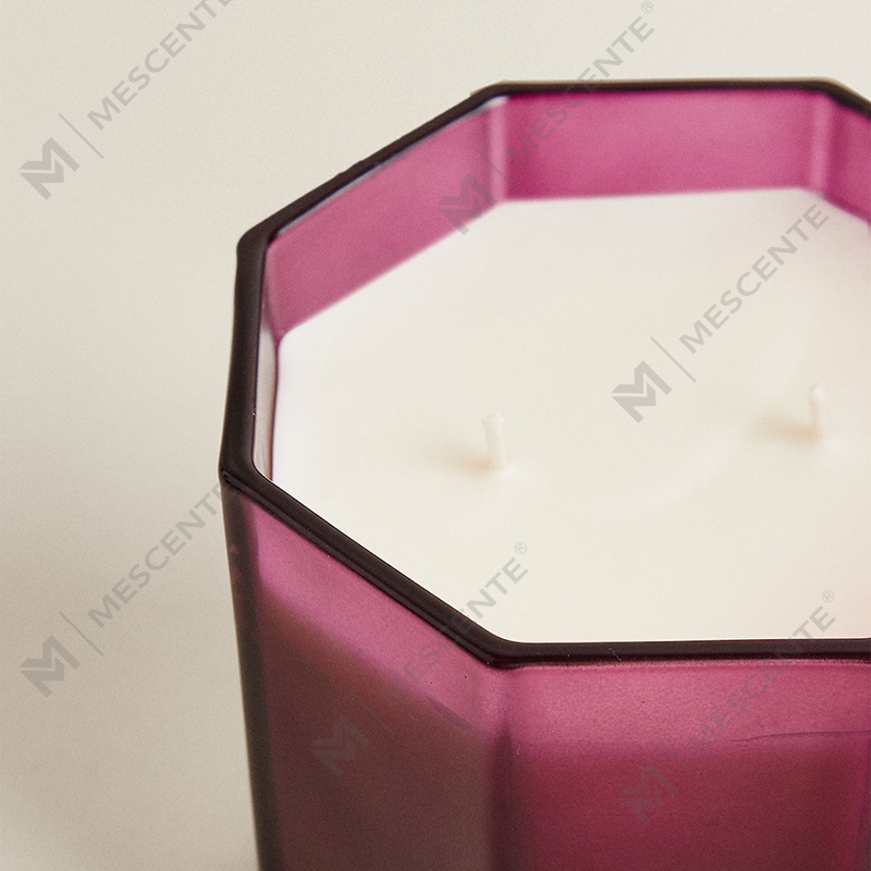 M&Scent Luxury Christmas Scented Candles Aromaterapi Aroma Lilin Soya Wax dalam Kotak Hadiah Balang Kaca Hitam