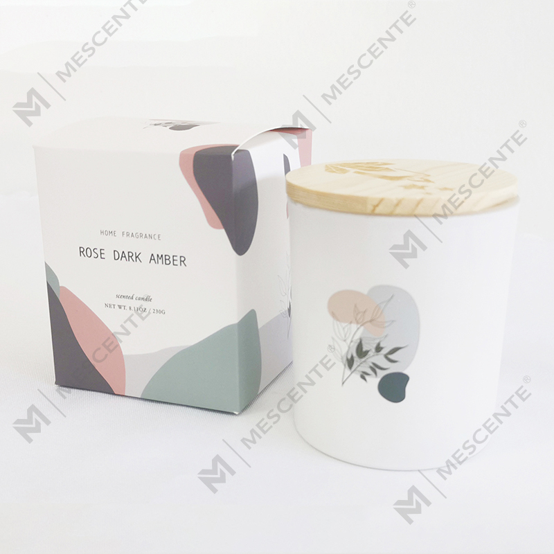 M&Scent Pelbagai Kualiti Tinggi 100% Lilin Soya Wangi Aroma Asli dalam Balang Kaca Dengan Penutup