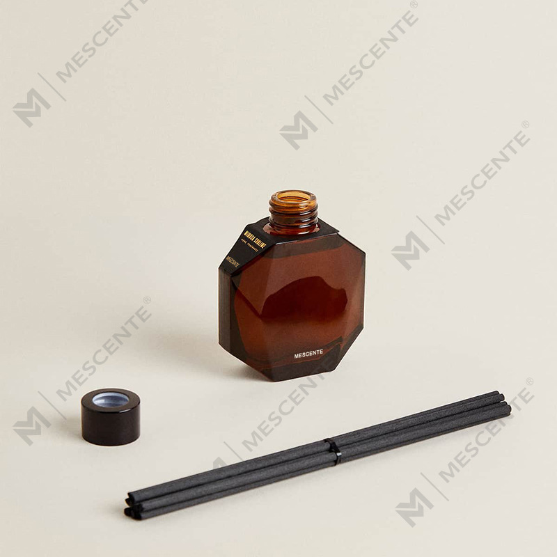 M&Scent label peribadi mewah tersuai 200ml 500ml penyebar buluh rumah dengan kotak