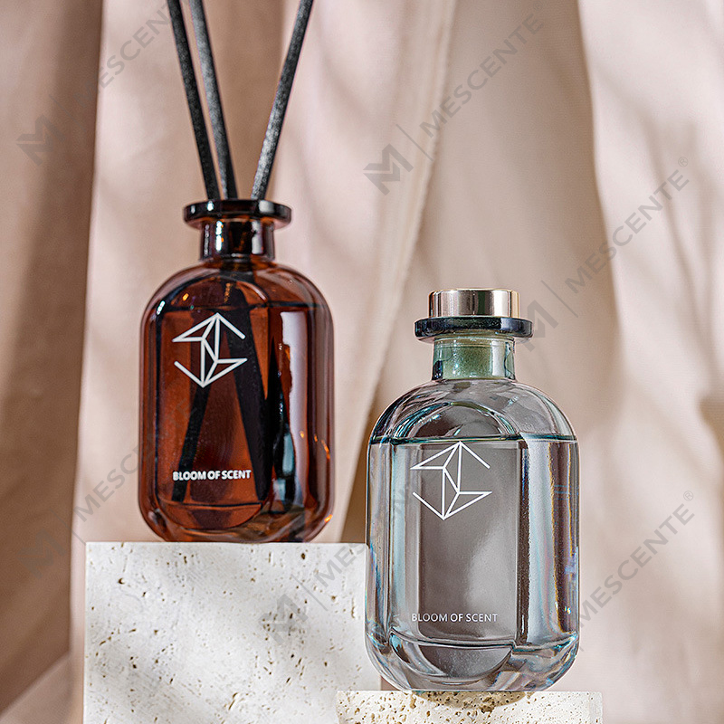 M&Scent 500ml set hadiah penyebar buluh kristal krismas, penyebar buluh rumah