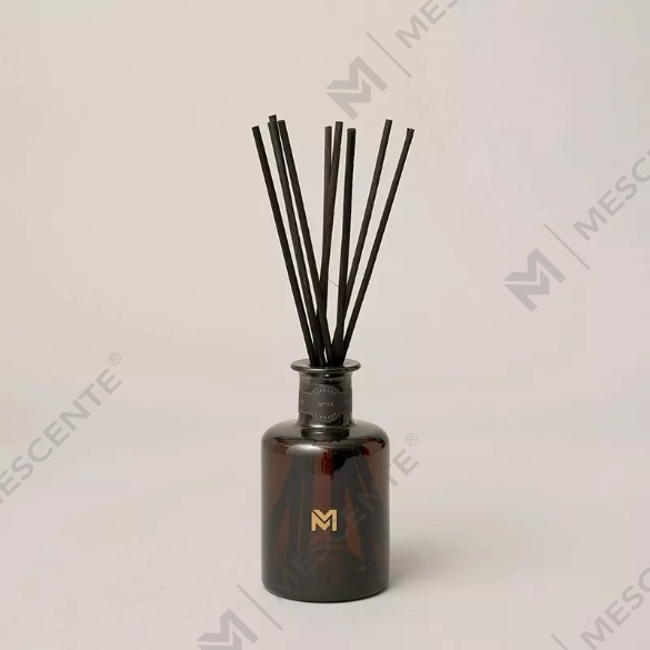 M&Scent borong mewah 500ml penyebar botol hitam Penyebar buluh wangian Reed dengan kotak hadiah