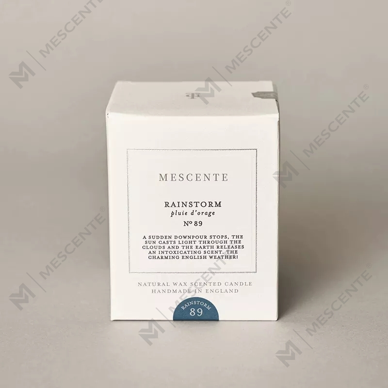 M&Scent Borong Label Peribadi Tersuai Mewah Baru Balang Kristal Krismas Lilin Soya Wangi Kerzen Dengan Penutup