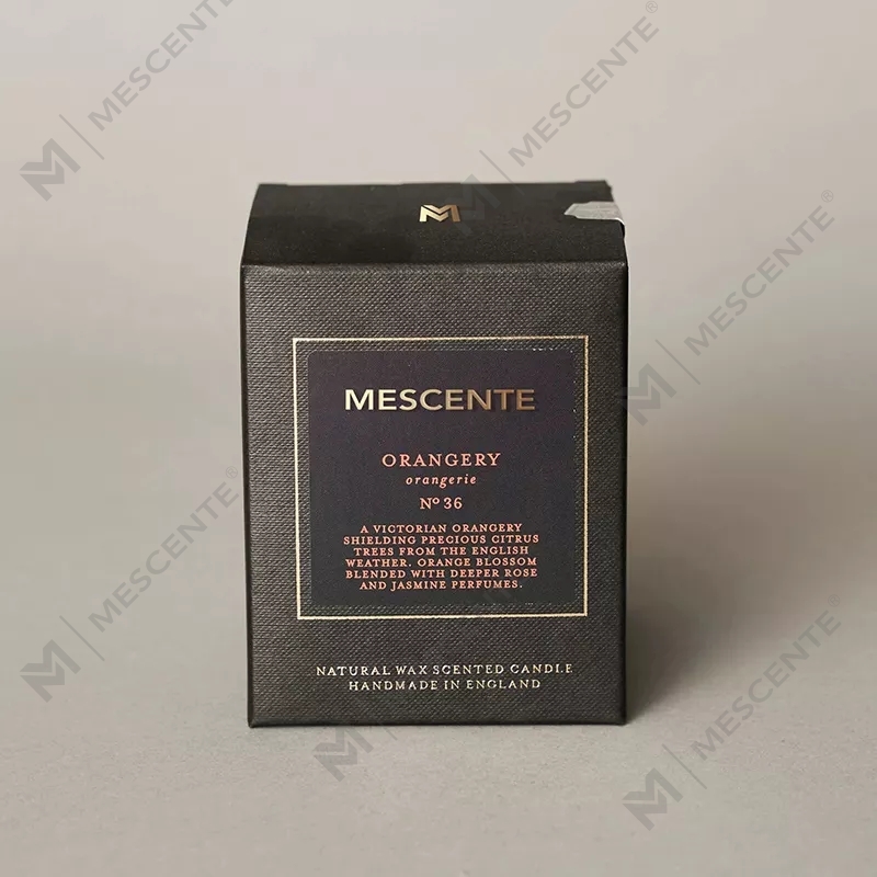 M&Scent Borong Label Peribadi Tersuai Mewah Baru Balang Kristal Krismas Lilin Soya Wangi Kerzen Dengan Penutup