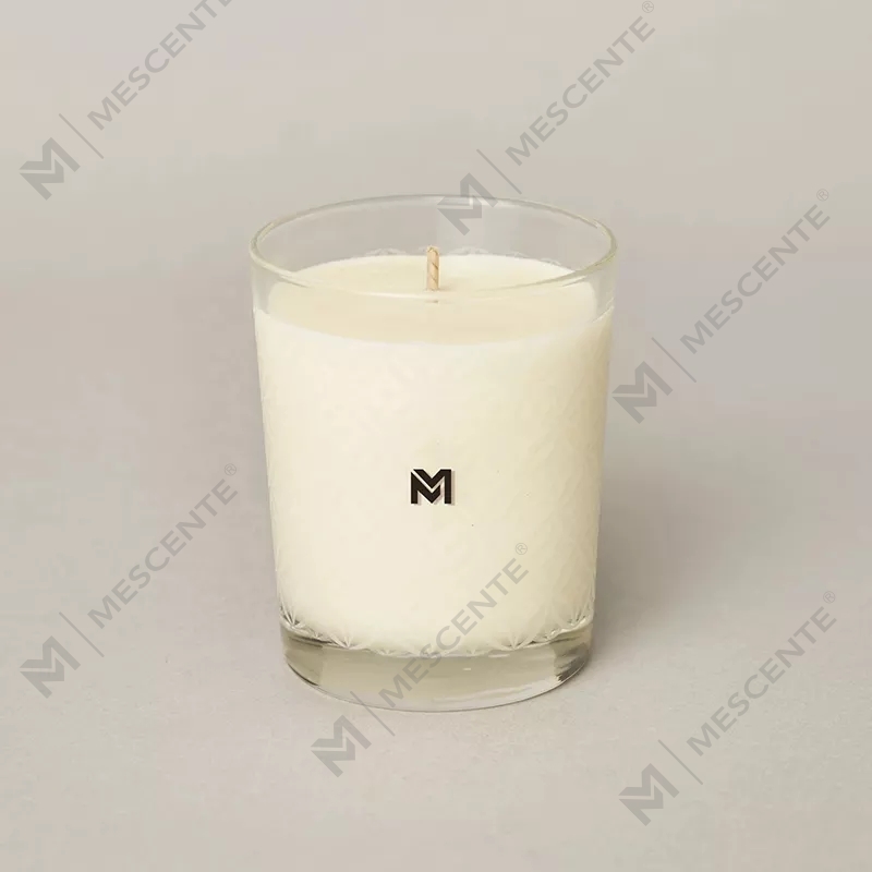 M&Scent Borong Label Peribadi Tersuai Mewah Baru Balang Kristal Krismas Lilin Soya Wangi Kerzen Dengan Penutup