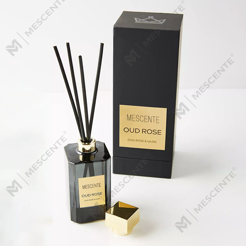 Botol Besar Hiasan Travertine Porselin Label Putih Thailand Wangian Reed Diffusers Kapal